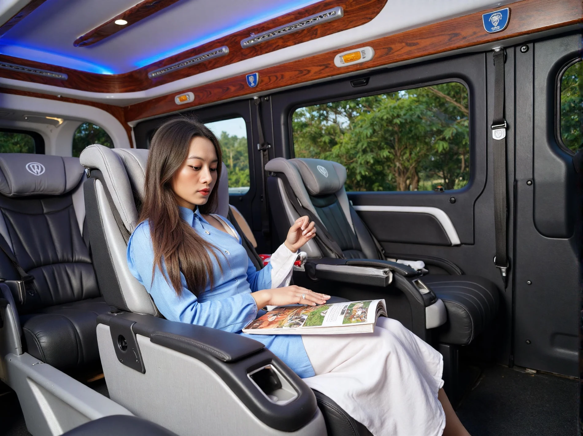 Trải nghiệm khoang ghế Limousine Duy Tân
