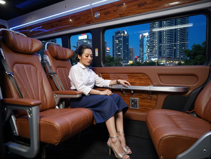 Ghế ngồi và nội thất DCar Limousine