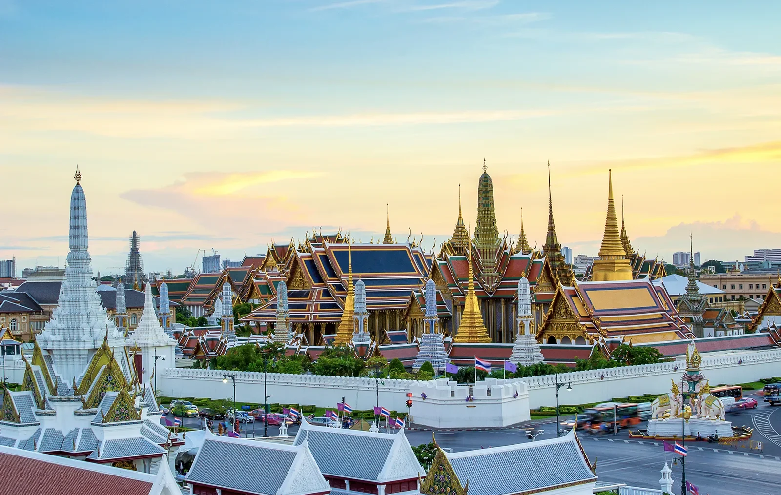 Quần thể cung điện và chùa tại Bangkok