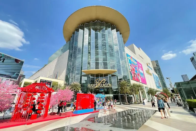 Không gian mua sắm Siam Paragon ở Bangkok, ảnh minh họa