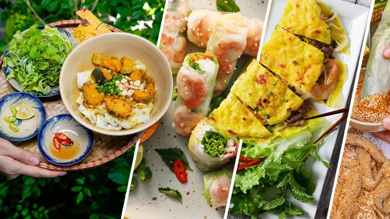 Ẩm thực miền Trung trong chuyến đi