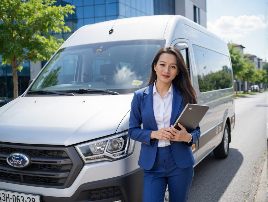 Thuê xe 16 chỗ khách nước ngoài, sinh viên, người cao tuổi