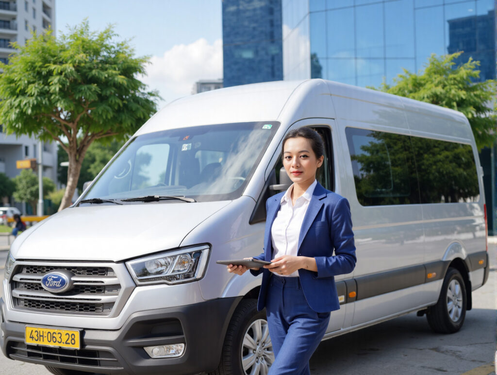 Thuê xe 16 chỗ khách nước ngoài, sinh viên, người cao tuổi