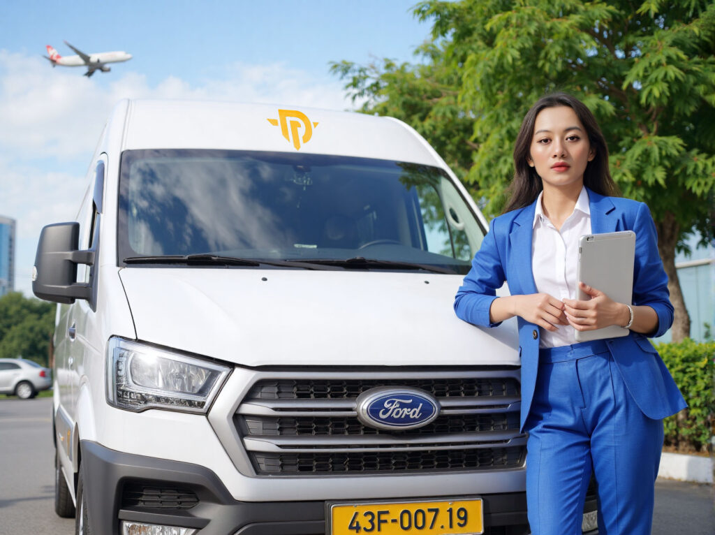 thuê xe 16 chỗ sân bay Đà Nẵng